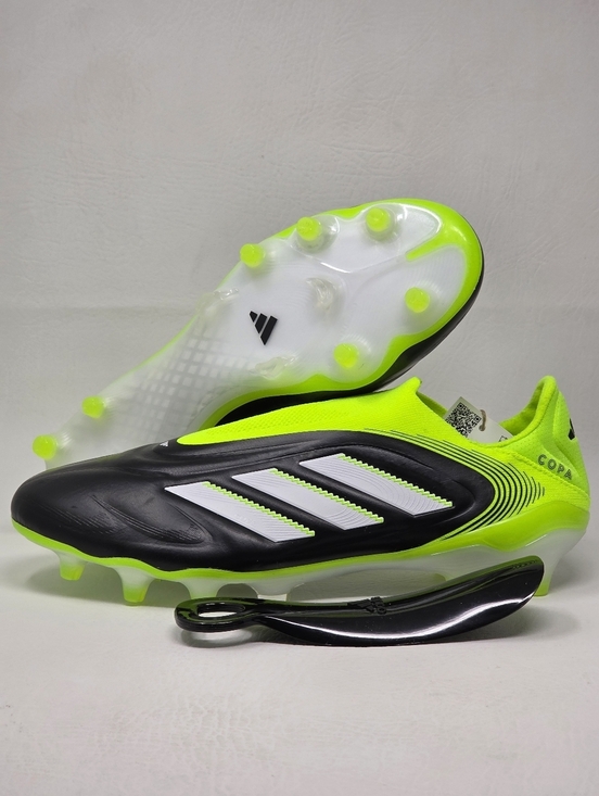 Adidas Copa Pure 3 Elite Mens Sz 9.5 Laceless FG Soccer Cleats Black JH6302 New main image 8